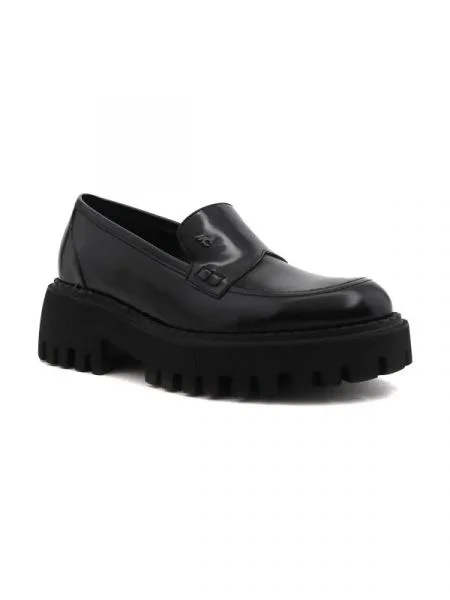 Marc Cain De piele mocasini negru