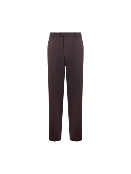 Spodnie Brooks Brothers wełniane fioletowe
