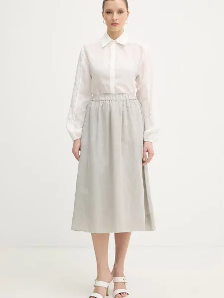 Silvian Heach spódnica SHIPO szara