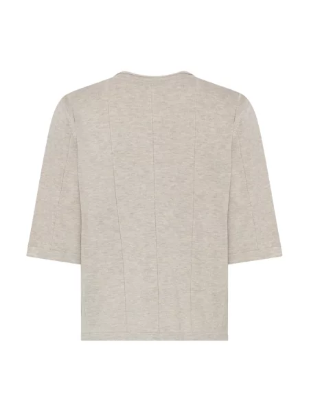 Dzianinowy sweter Bruuns Bazaar beżowy
