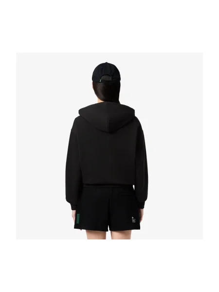 Lacoste Mikina Oversize čierna