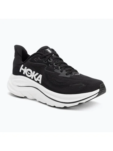 Încălțăminte de alergare pentru bărbați HOKA Clifton 10 black/white alb