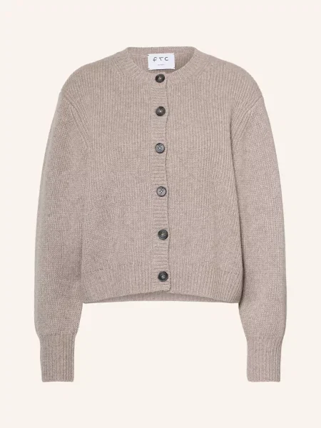 Ftc Cashmere Pletený Svetr Z Kašmíru černošedá