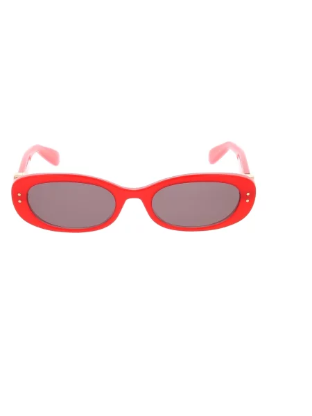 Okulary przeciwsłoneczne Dior czerwone