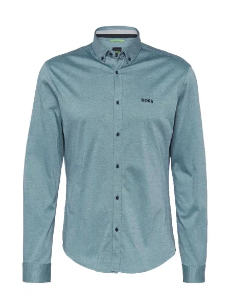 BOSS GREEN Cămașă BIADO_R albastru