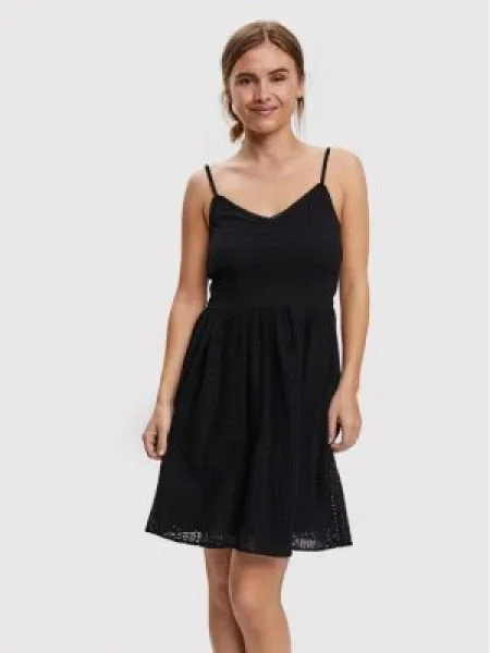 Φόρεμα καλοκαιρινό Vero Moda μαύρο