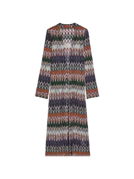 Palton Missoni tricotate albastru