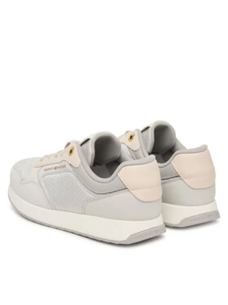 Tenisice Tommy Hilfiger Th Retro Runner Svijetlo siva