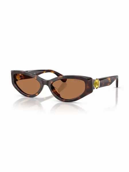 Swarovski ochelari de soare cat eye pentru femei LUCENT maro