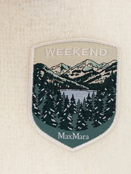 Weekend Max Mara шаль з вовною альпаки WKASCALATA