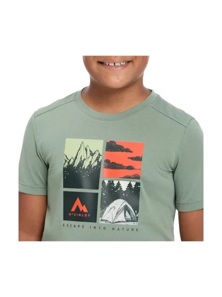 Tricou copii Mckinley verde
