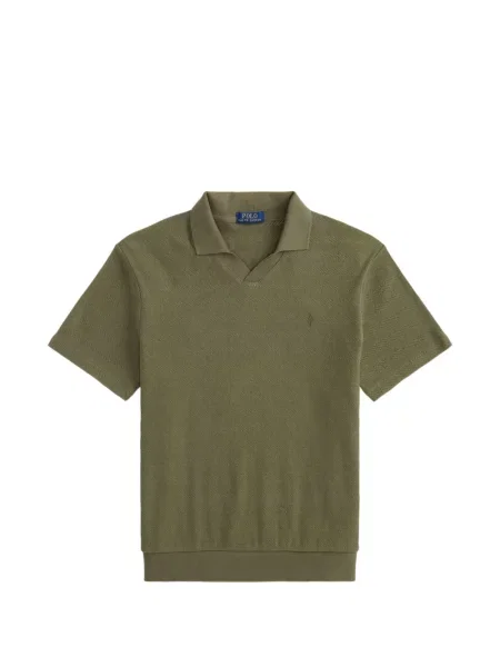 Μάλλινος καρό κασκόλ Polo Ralph Lauren με αυτόγραφο μπλε