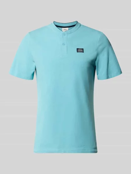 Koszulka polo o kroju regular fit z mieszanki bawełny S.oliver Red Label
