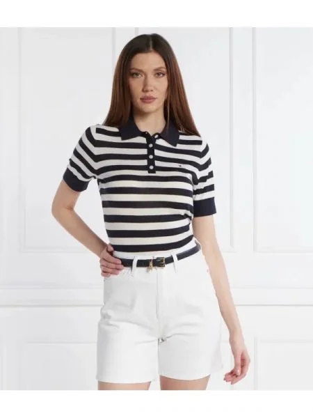 Tommy Hilfiger Tenisz póló kék