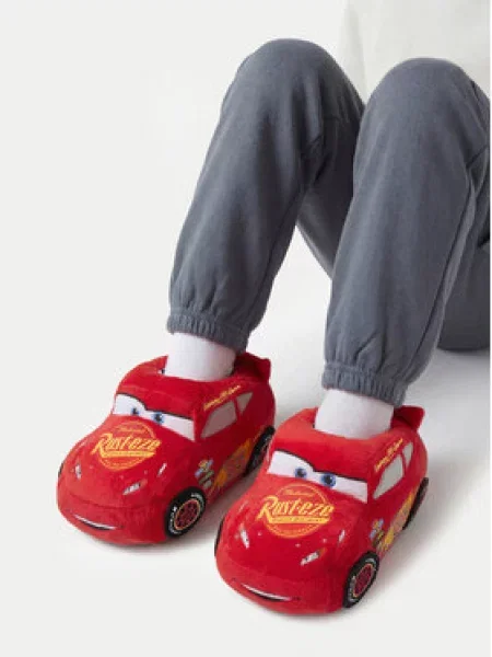Cars Naminės šlepetės raudona
