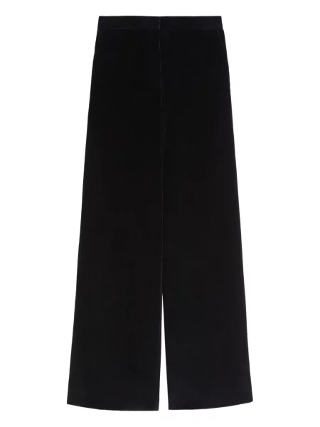 Pantaloni Max Mara de catifea cord albastru