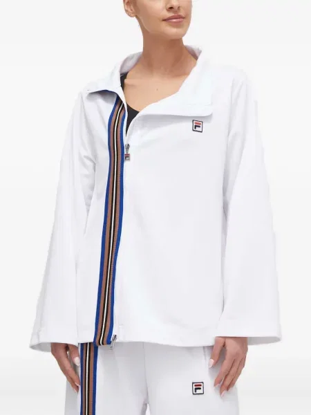 Top Fila cu dungi alb