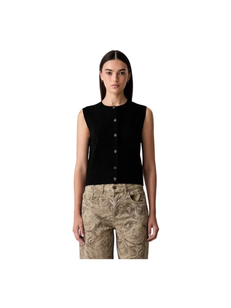 Dzianinowy sweter Scotch & Soda czarny