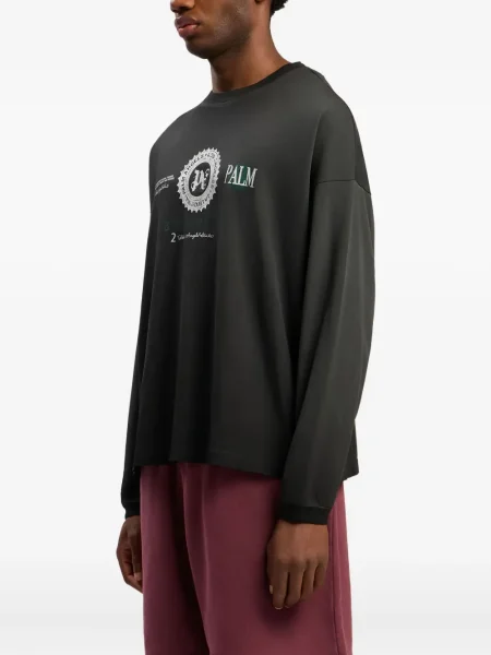 Tricou Palm Angels lung negru