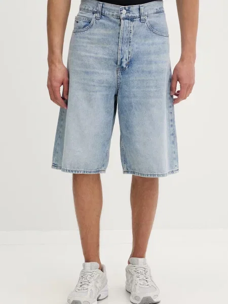 Tommy Jeans σορτς Ανδρικά ντένιμ μπλε
