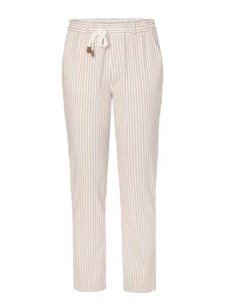 TATUUM Pantaloni Faraja 2 crem / deschis maro