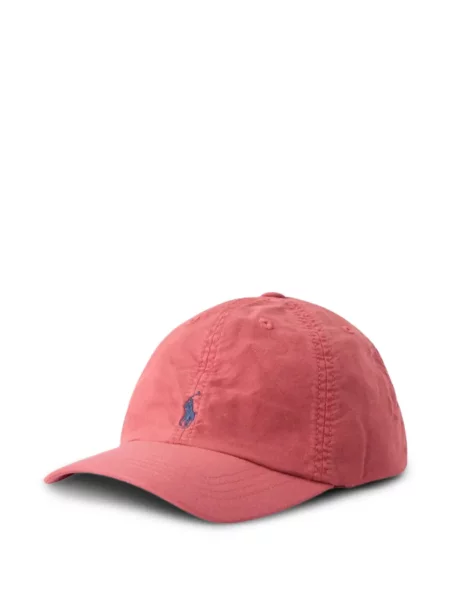Czapka z daszkiem dziecięca Polo Ralph Lauren różowa