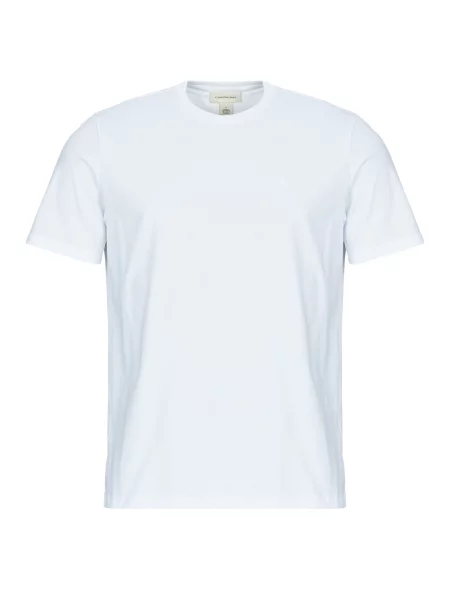 Klasična majica Calvin Klein Jeans bela