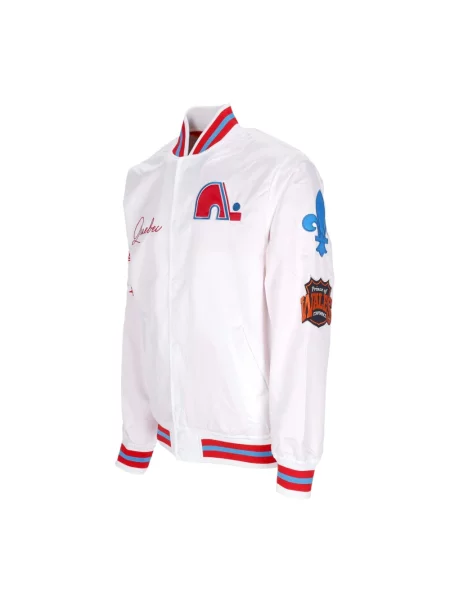 Kurtka bomber Mitchell & Ness biały