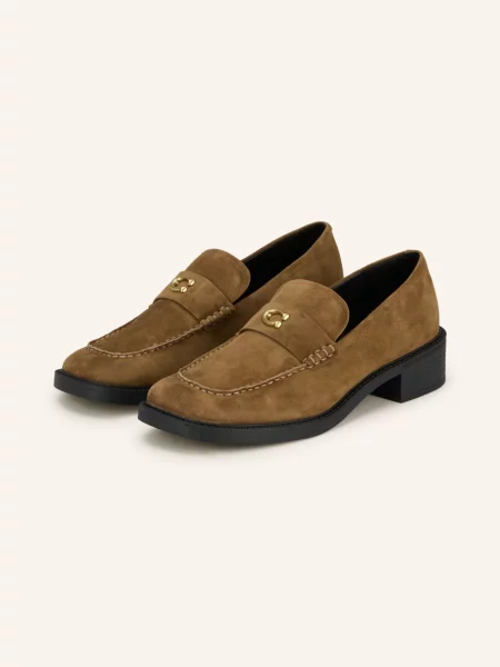 Coach Penny Loafers braun
