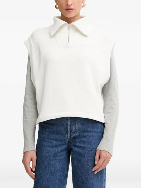 Top Rag & Bone fără mâneci alb