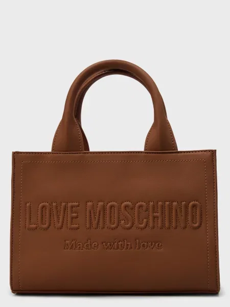 Сумка Love Moschino коричнева
