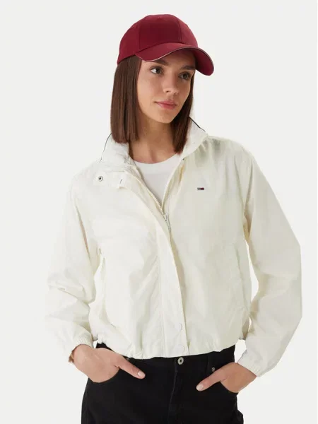 Tommy Jeans Kurtka przejściowa Essential Écru