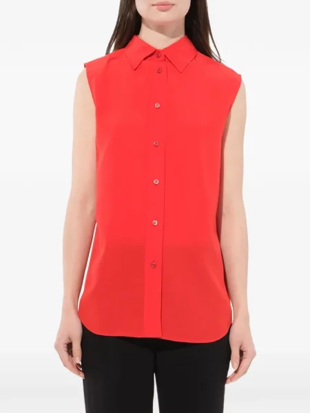 Cămașă Givenchy fără mâneci roșu
