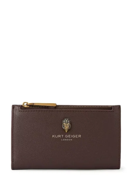 Kurt Geiger London portofel pentru femei din piele SLOANE maro