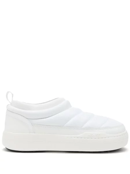 Sneakerși Moon Boot cu imagine alb