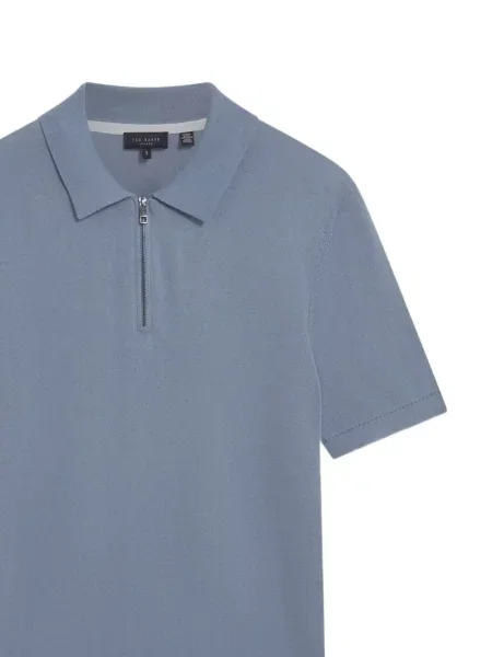 Polokošeľa Ted Baker modrá