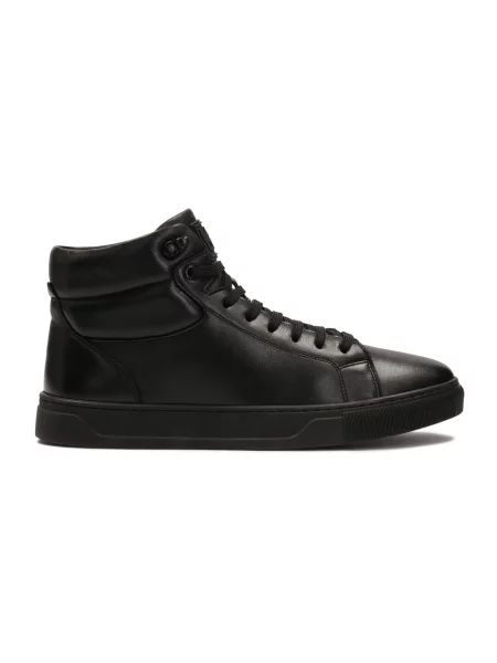 Sneakersy Kazar skórzane czarne