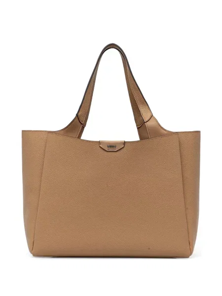 Geantă shopper Dkny din piele cu autograf
