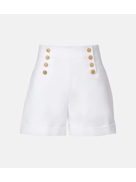 Pantaloni scurți Carolina Herrera alb
