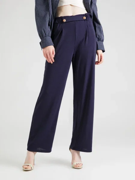 ABOUT YOU Pantaloni cutați Emely Trousers închis albastru