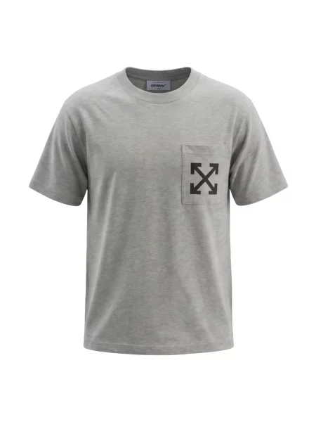Koszulka Off-white z nadrukiem biała