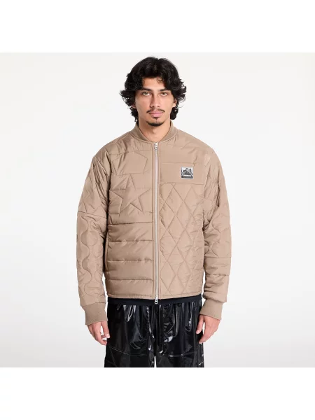 Jacheta PLEASURES Stonehenge Quilted Jacket Brown S maro