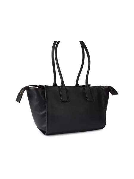Kurt Geiger De piele geantă pe umăr + eșarfă pătrată Sloane negru