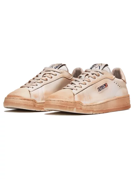 Sneakersy Autry skórzane białe
