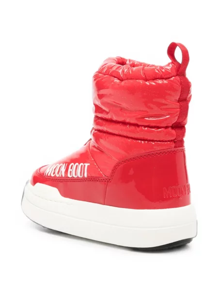 Botki dziecięce Moon Boot czerwone
