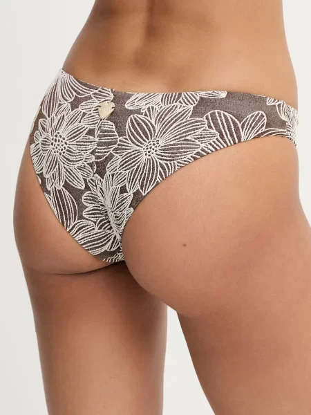 Twinset figi kąpielowe brązowe