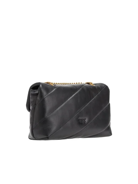 Torebka Pinko zamszowa czarna