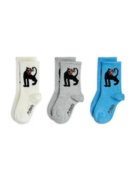 Mini Rodini шкарпетки дитячі Panther 3 шт.