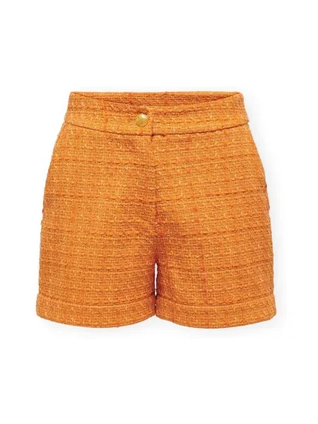 Pantaloni scurți Only portocaliu