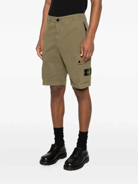 Kratke hlače kargo Stone Island kamenje zelena